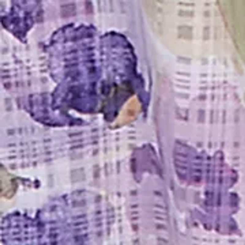 Plus Grand Bazaar Floral Border Print Blouse