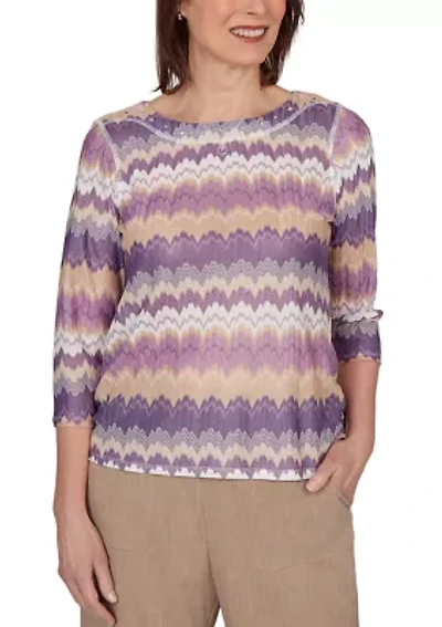 Petite Grand Bazaar Chevron Top