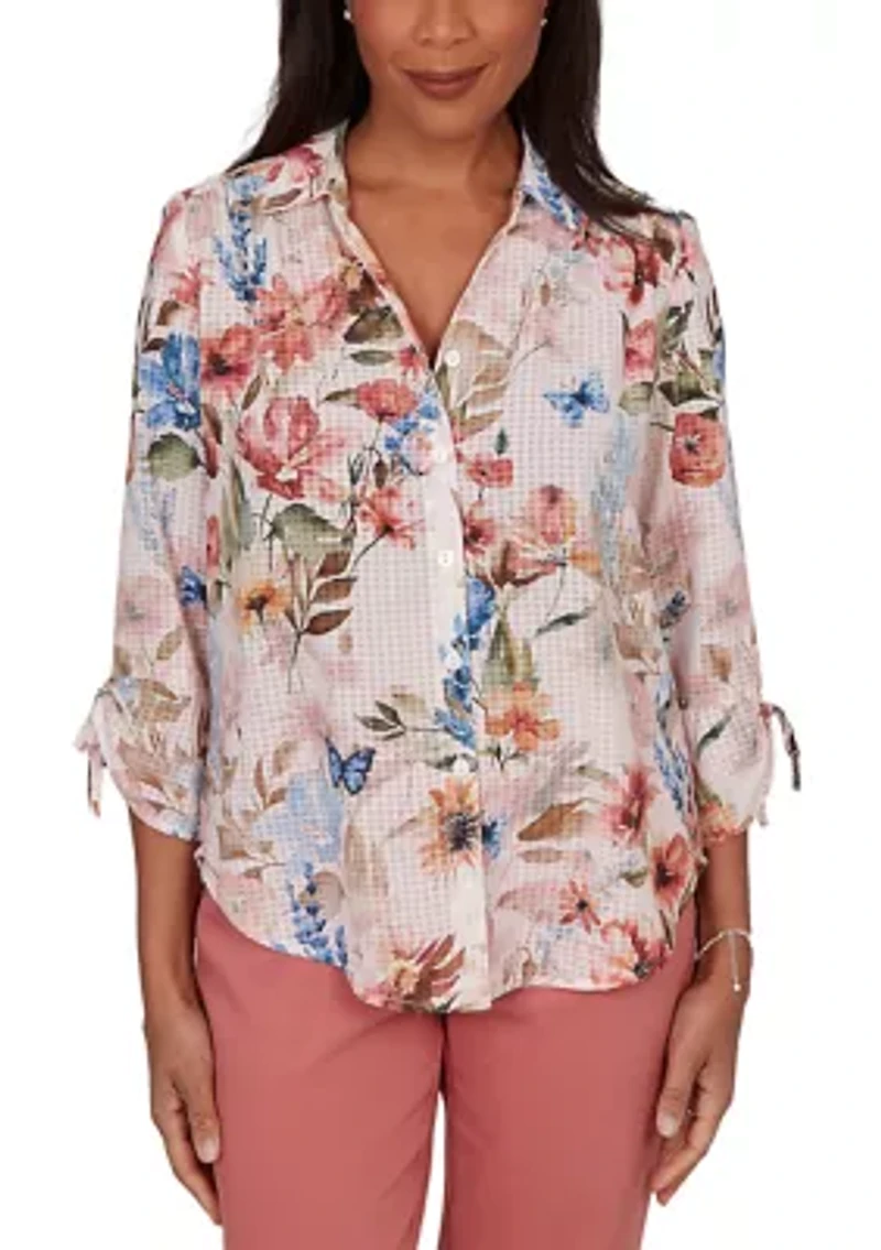 Women's Camden Market Bontanical Floral Blouse