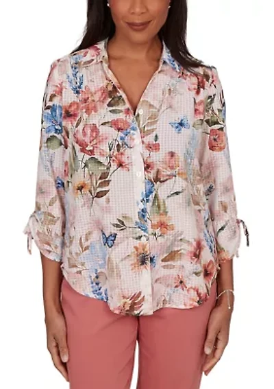 Women's Camden Market Bontanical Floral Blouse