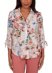 Women's Camden Market Bontanical Floral Blouse