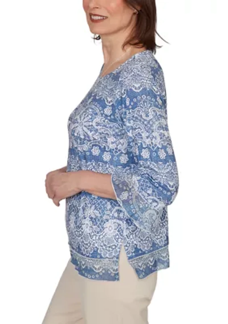 Women's Camden Market Lace Biadere Top