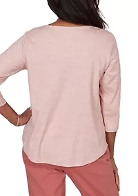Women's Camden Market Tonal Floral Soutache Top