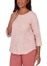 Women's Camden Market Tonal Floral Soutache Top