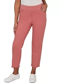 Petite Camden Market Ankle Pants with Raw Edge Cuff