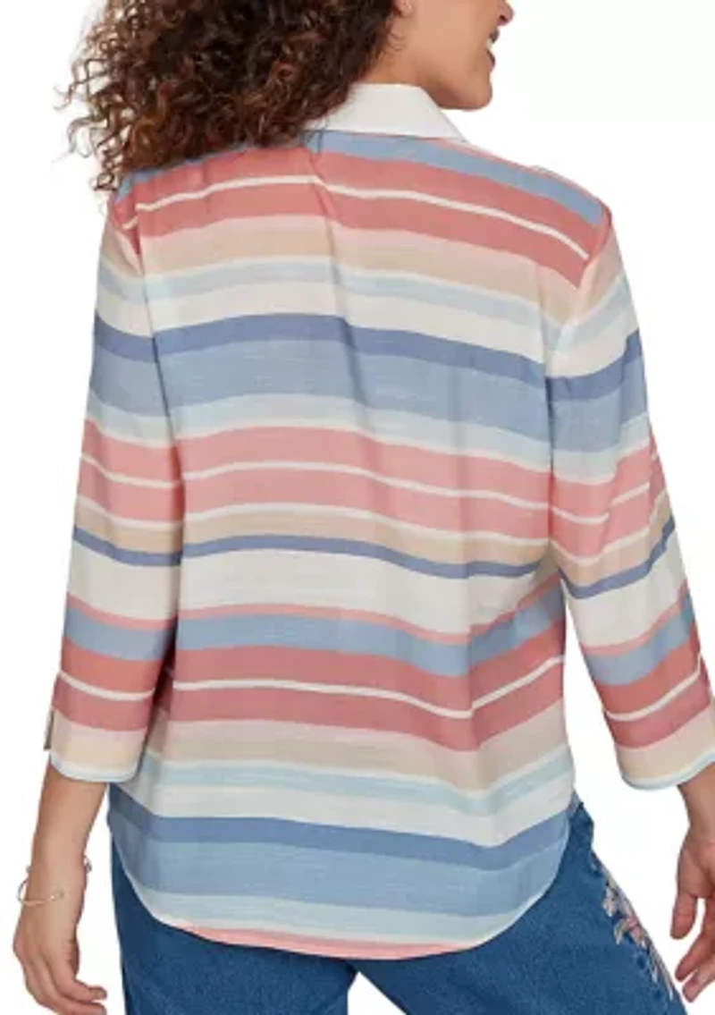 Petite Camden Market Stripe Top