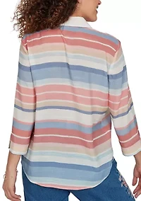 Petite Camden Market Stripe Top