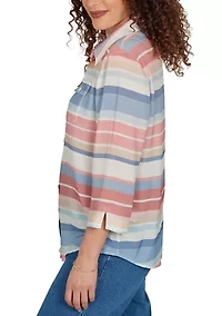 Petite Camden Market Stripe Top