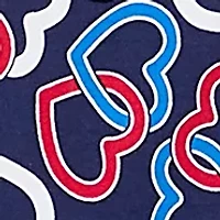 Petite All American Linking Hearts Top