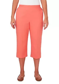 Petite Neptune Beach Capri Pants