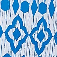 Petite Neptune Beach Ombre Ikat Diamond Top