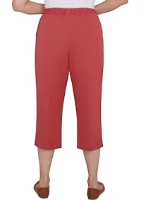 Petite Sedona Sky Capri Pants