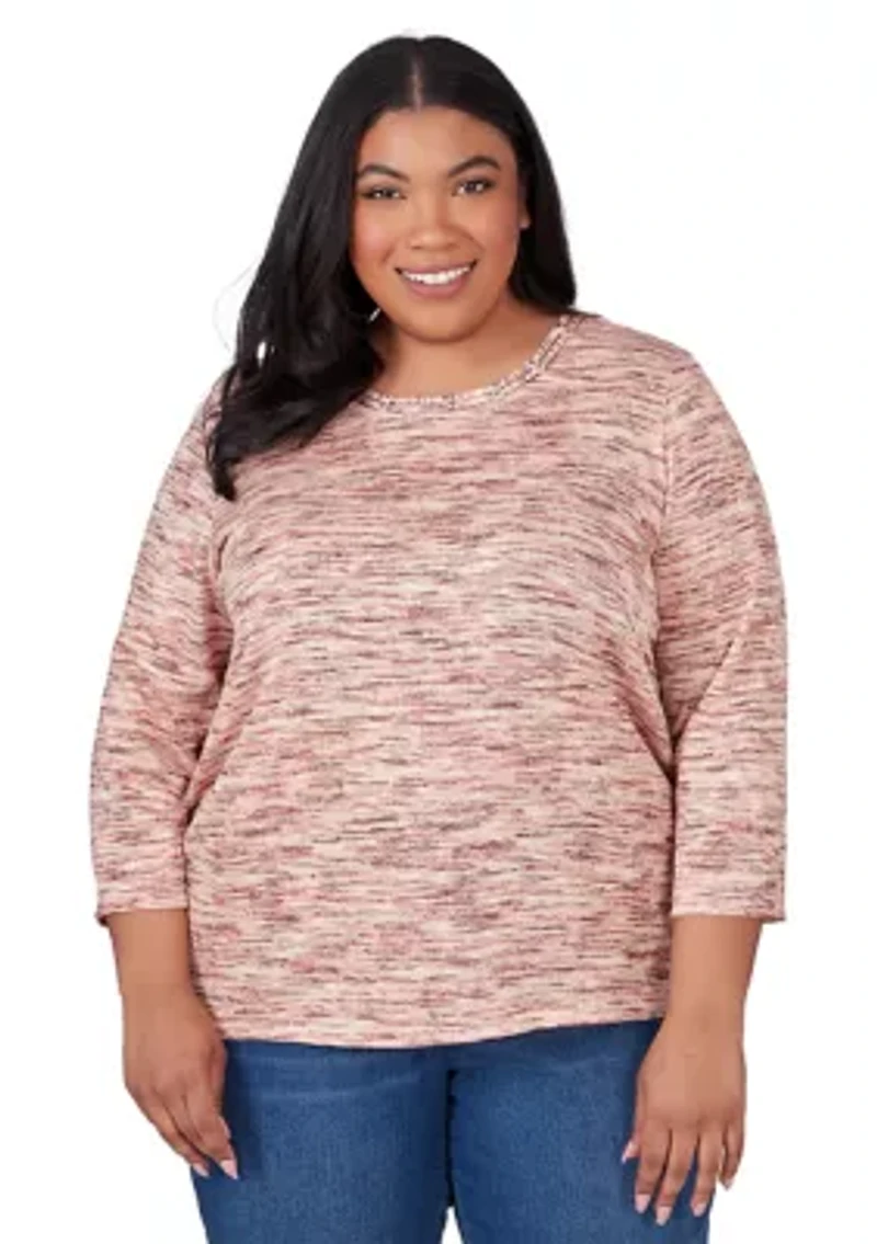 Plus Scottsdale Space Dye Top