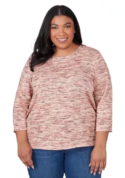 Plus Scottsdale Space Dye Top