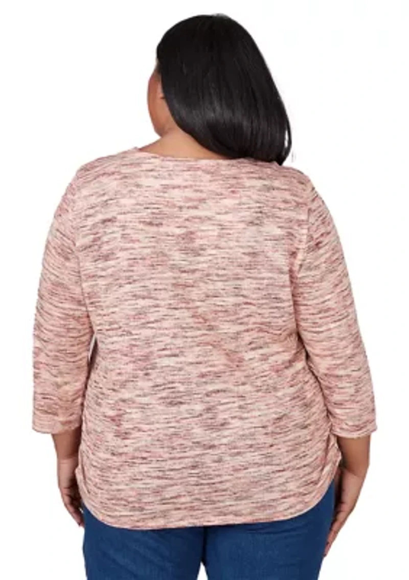 Plus Scottsdale Space Dye Top