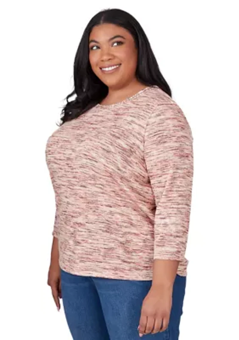 Plus Scottsdale Space Dye Top