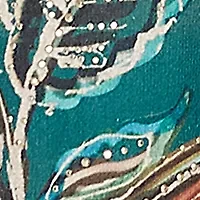 Petite Paisley Ombré Printed Knit Top
