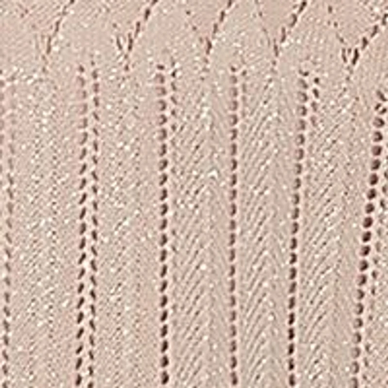 Petite Pointelle Texture Woven 2Fer Sweater