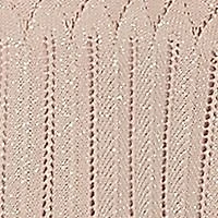Petite Pointelle Texture Woven 2Fer Sweater