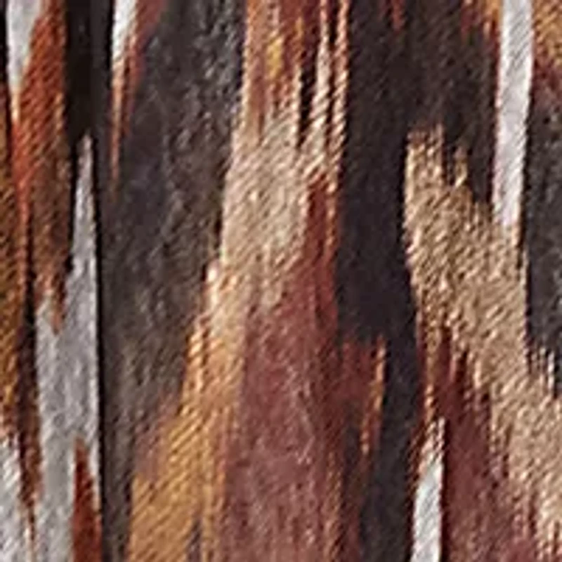 Petite Rue Rivoli Ikat Printed Mesh 2Fer Top