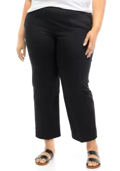 Plus Sateen Pants - Short Length
