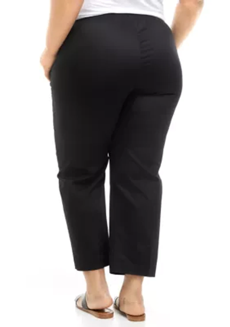 Plus Sateen Pants - Short Length