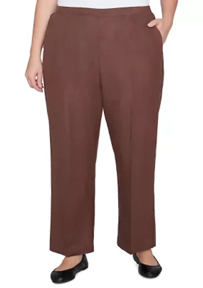 Plus Wine Country Proportioned Medium Pants