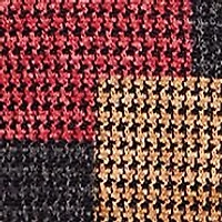Plus Runway Ready Houndstooth Patchwork Top