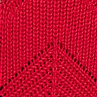 Plus Runway Ready Pointelle Chevron Top with Stripe Woven Detail