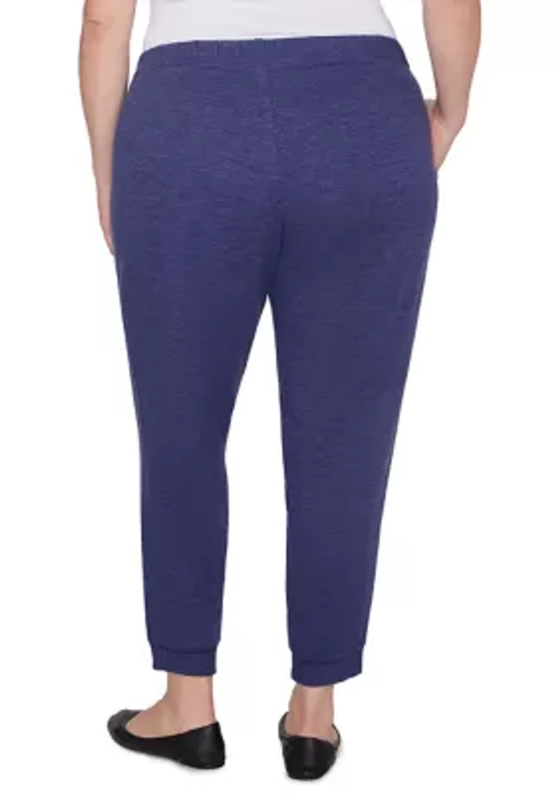 Plus French Quarter Jogger Pants