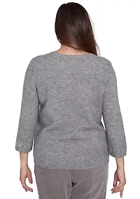 Petite Copenhagen Fairisle Heat Set Sweater