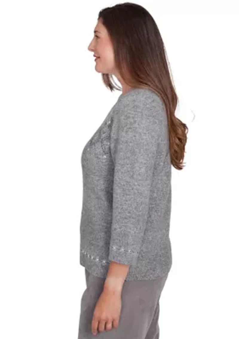 Petite Copenhagen Fairisle Heat Set Sweater