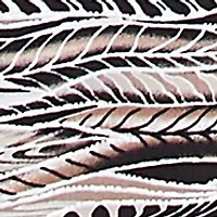 Plus Romancing The Stone Feathers Top with Trim