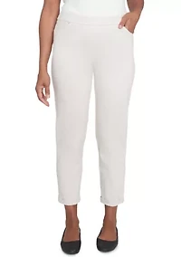 Petite Romancing the Stone Cuffed Ankle Pants