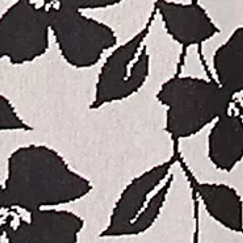 Petite Romancing The Stone Cascade Leaves Printed 2Fer Cardigan