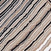 Petite Romancing The Stone Spliced Texture Stripe Top