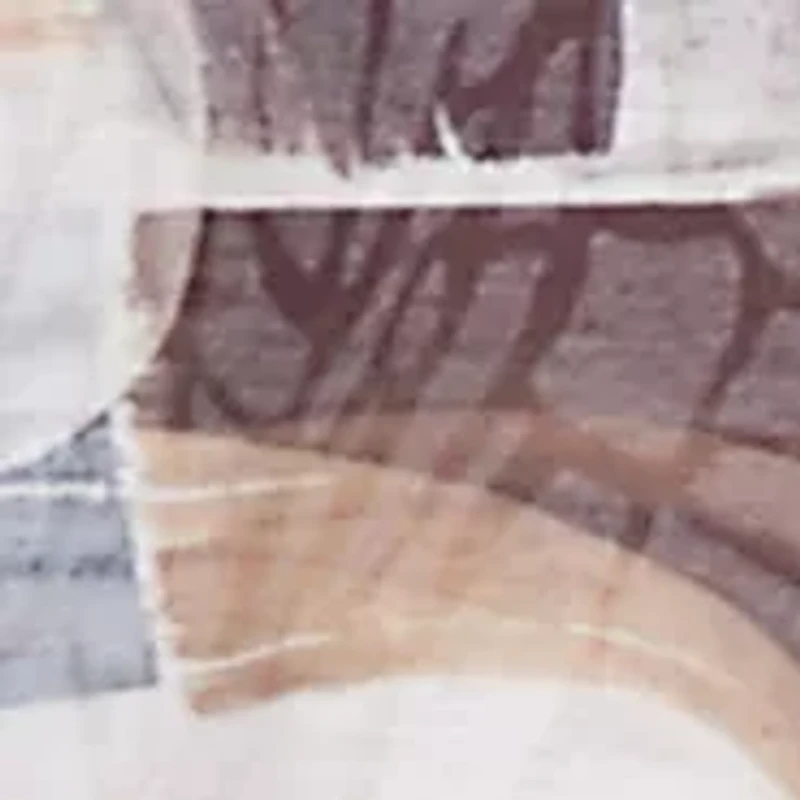 Petite Romancing the Stone Geometric Patch T-Shirt