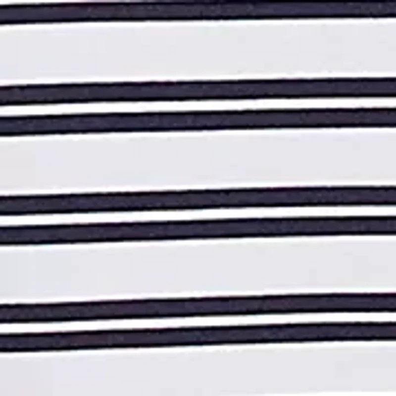 Petite Block Island Stripe with Embroidered Yoke Top