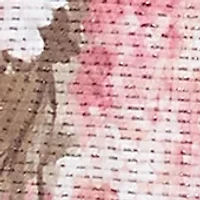 Petite 3/4 Sleeve Hydrangea Knit Top