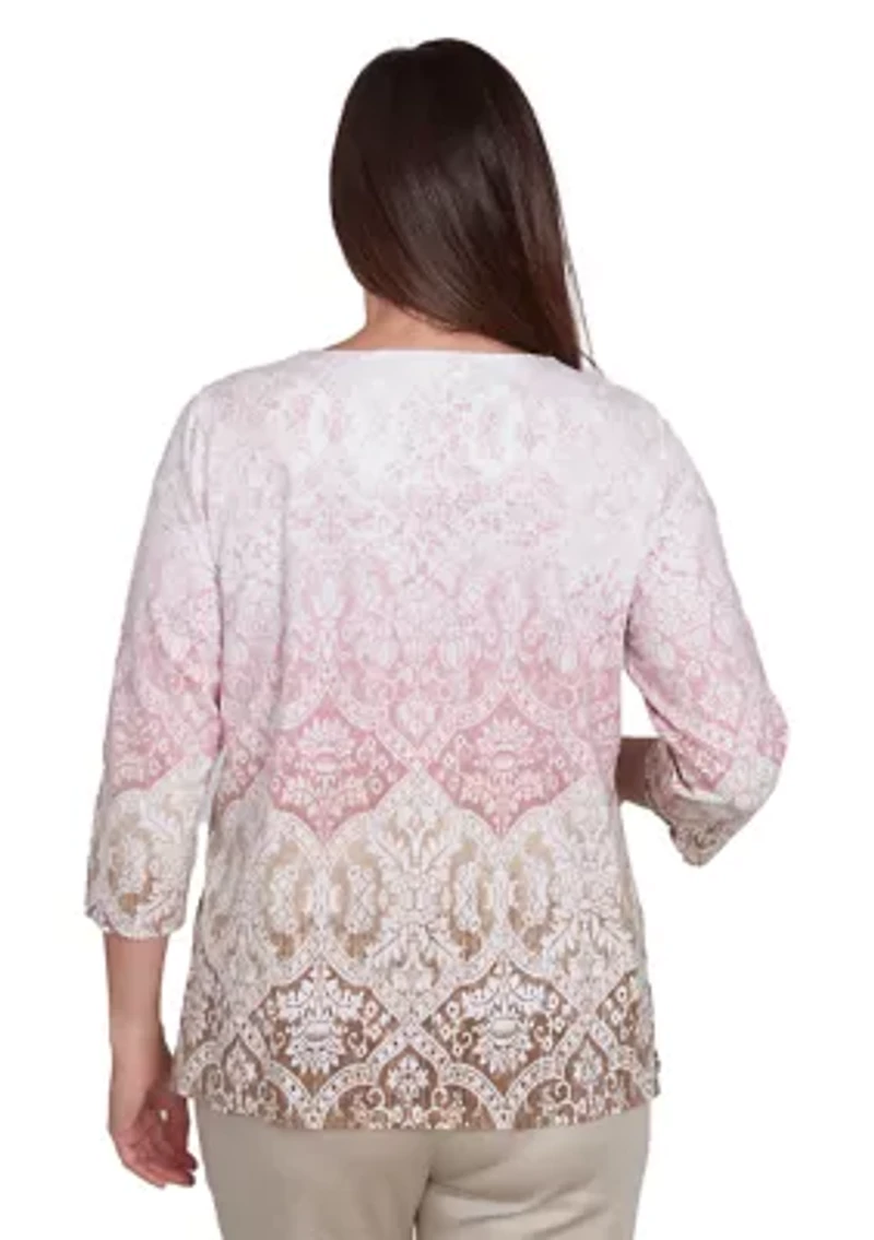 Petite Medallion Top