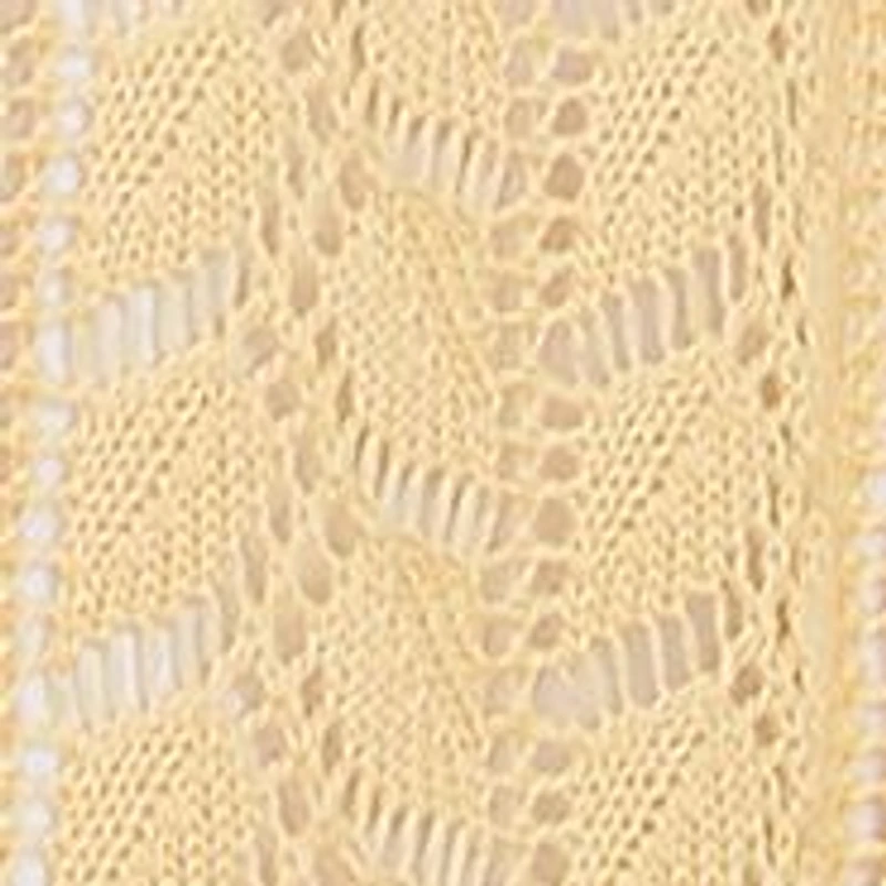 Plus Dress Code Pointelle Stitch Two One Top