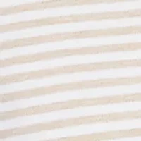 Petite Catalina Island Medallion Center Stripe Top