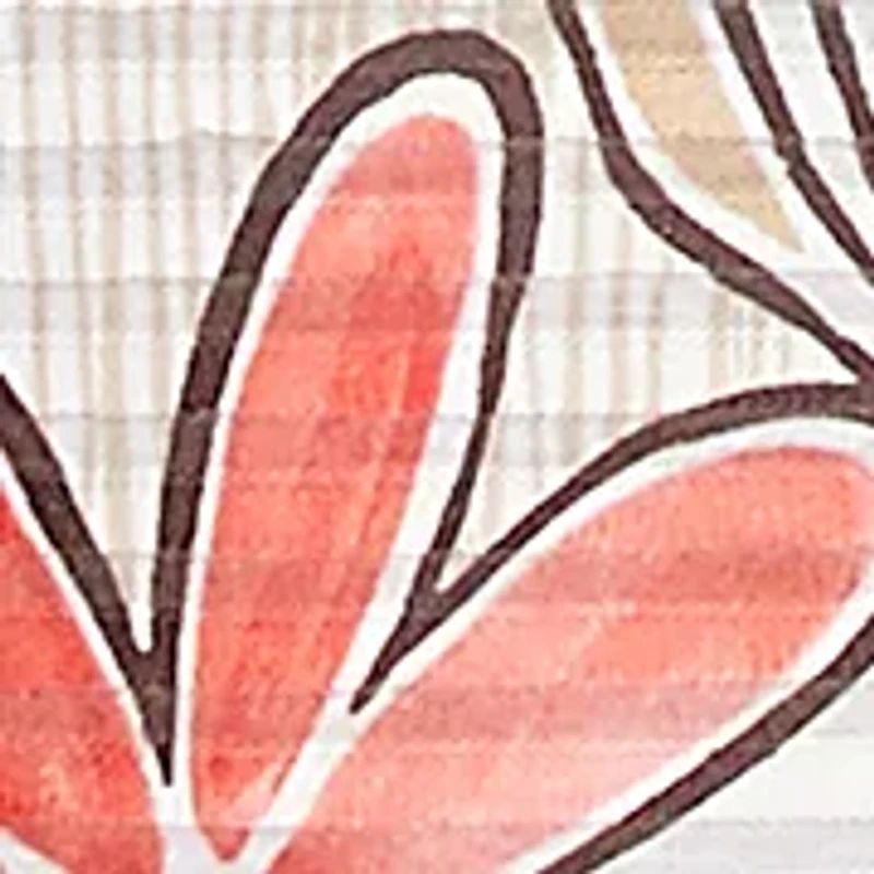 Petite Catalina Island Floral Texture Top