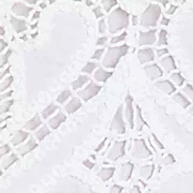 Plus Nantucket Lace Scroll Top