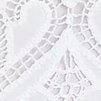 Plus Nantucket Lace Scroll Top