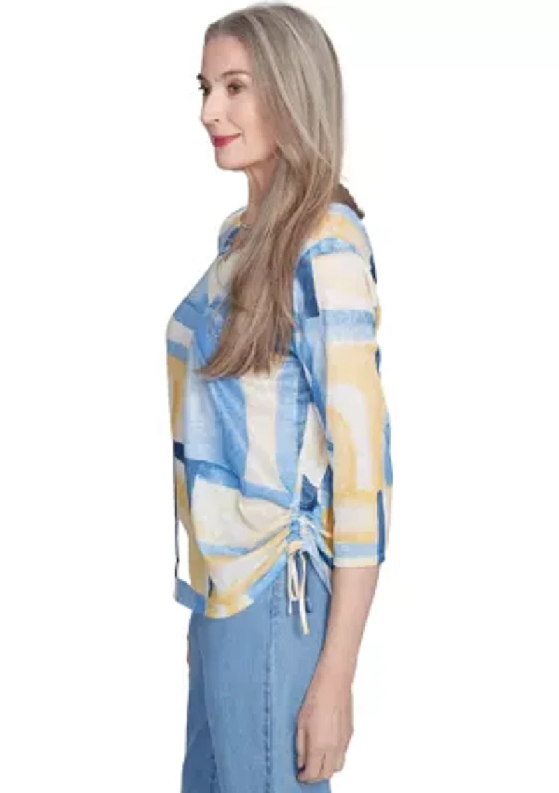 Petite Flower Power Watercolor Patchwork