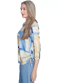 Petite Flower Power Watercolor Patchwork