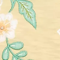 Plus Rise and Shine Floral Embroidery Top