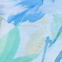 Women's St. Thomas Drama Floral Print Top