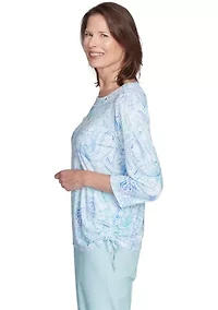 Petite St. Thomas Paisley Top